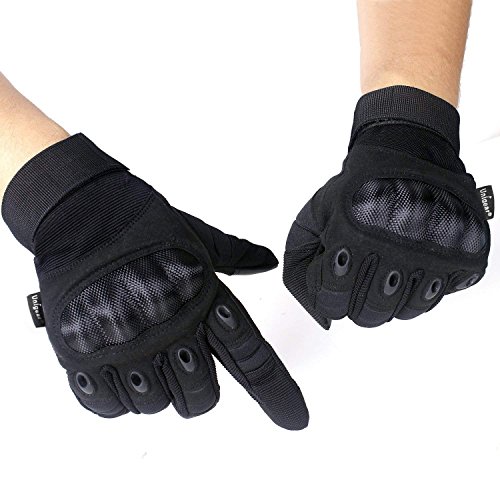 Unigear Guantes para Moto Pantalla Táctil Guantes Tácticos Militares Dedo Completo Antideslizante CE Verificada Universal para Motocicleta Bicicleta Bici Ciclismo Deportivos MTB ATV