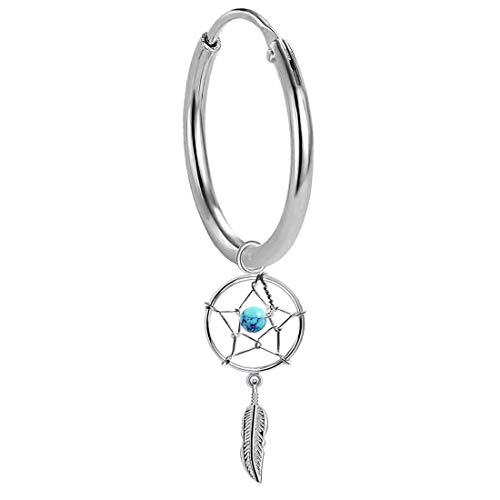 Willys Jewellery Mujer Hombre Unisex plata de ley 925 El agua y la suciedad pueden variar ligeramente. turquesa Turquoise