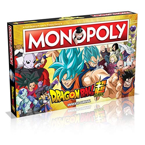 Winning Moves Monopoly: Dragon Ball Z Super Edition (Edizione Italiana)