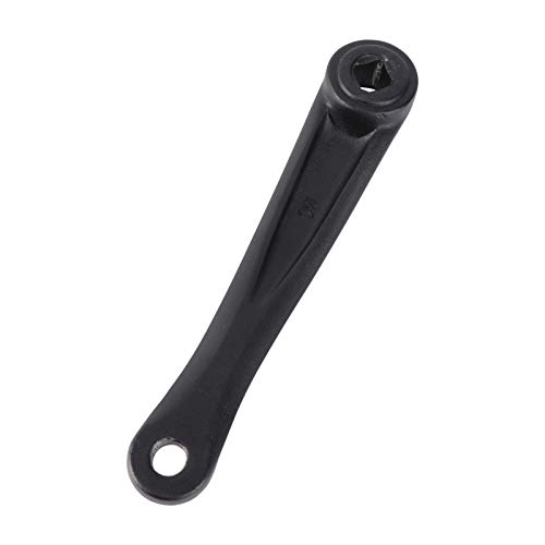 WINOMO Vélo Bras de manivelle gauche 170 mm Permettent Profil bas gauche Bras de manivelle gauche horizontal carré (Noir)