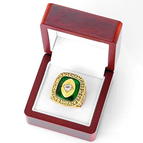 WOCTP 1965 Packers American Football Champions Ring Souvenirs para Fans Memorial Collection 13#