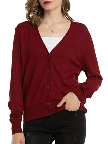 Woolen Bloom Chaqueta de Punto Mujer Cardigan Negro Mujer Ropa de Mujer Chaquetas Chal Mujer Fiesta Cárdigan Playa Mujer