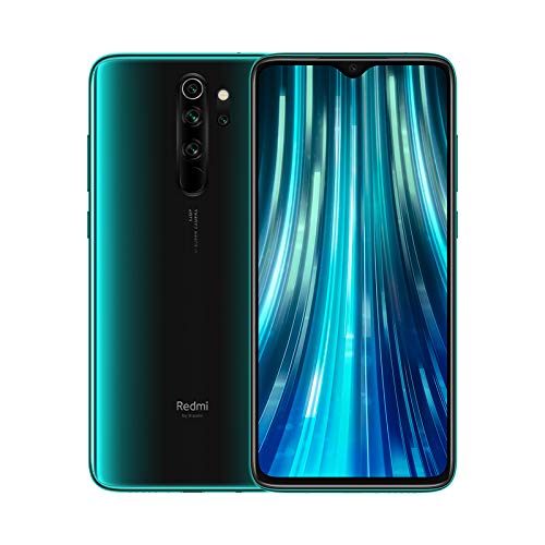 Xiaomi Redmi Note 8 Pro (Pantalla de 6,53'' FHD+, Notch de gota, 6GB+128GB, Cámara cuádruple de 64MP, MediaTek Helio G90T, 4500 mAh con carga de 18W, NFC) Verde bosque