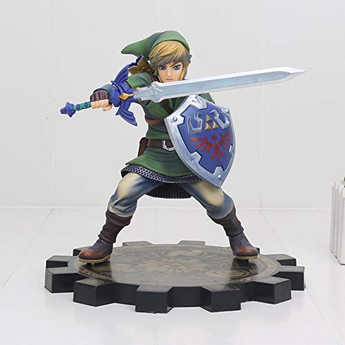 XINLIANG Figura de Zelda 20cm Link Breath of The Wild Sky Ward Zelda Juguetes de Figuras de acción de PVC