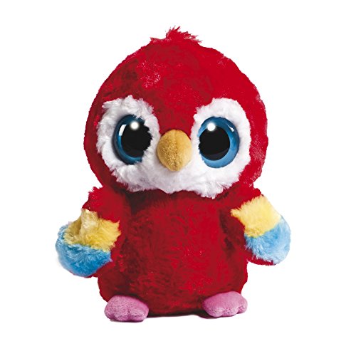 YooHoo and Friends 12983 - Loro de Peluche (13 cm), Color Rojo