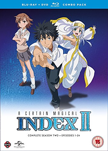 A Certain Magical Index Complete Season 2 Collection (Episodes 1-24) Blu-ray/DVD Combo [Reino Unido] [Blu-ray]