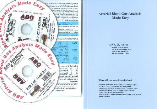 ABG -- Arterial Blood Gas Analysis Made Easy - Book & 2 DVD Set (PAL Format)