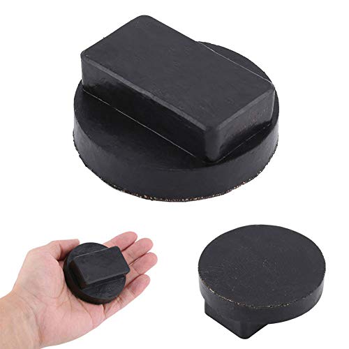 Adaptador de Gato de Almohadilla Poxcap Black Car Rubber Jacks para BMW Mini R50 / 52/53/55 Elevado