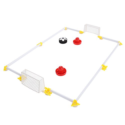 Alomejor Mesa Air Power Soccer Toy Air Power Soccer Disk Hover Ball Air Hockey Hover Soccer Campo de f¨²tbol Juego de Juego