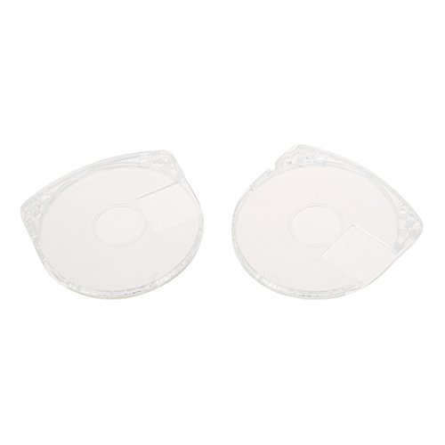 Andifany 10X Repuesto UMD Disco Funda Tapa Cristal para PSP