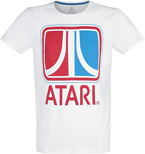 Atari Retro Camiseta Blanco XXL