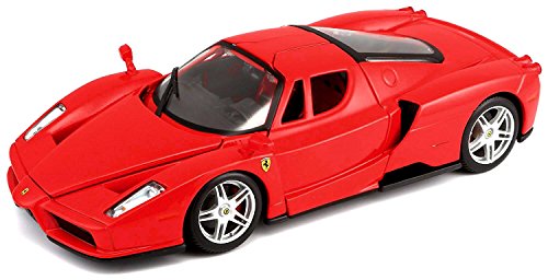 Bburago - 1/24 Ferrari Race & Play Enzo Ferrari, color rojo (18-26006) , color/modelo surtido