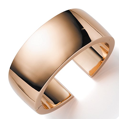 Brazalete ancho en el transcurso de 30 – 24 mm, brazalete abierto, oro rosa 585