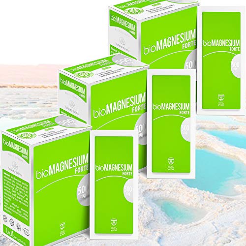 CITRATO DE MAGNESIO 500 mg | PRODUCTO DEL MAR MUERTO 100% NATURAL | SABOR NATURAL DE LIMÓN | KOSHER Y HALAL CERTIFICADOS | APTO PARA VEGANOS, MUJERES EMBARAZADAS Y LACTANTES | PRIMA | Pack of 3