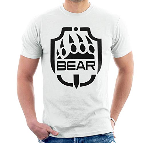 Cloud City 7 Bear Emblem Escape from Tarkov White Men's T-Shirt