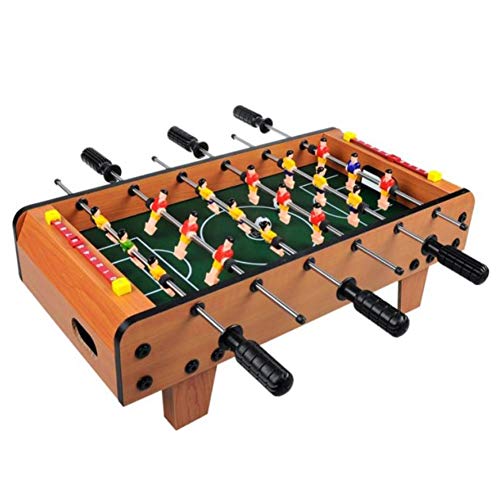 Colchoneta Gimnasia LXHONG Futbolin Mini Mesa De Billar Accesorios De Fútbol Protección del Medio Ambiente MDF Juego De Carreras Juego De Deportes 2 Colores (Size : 50x25x15.5cm)