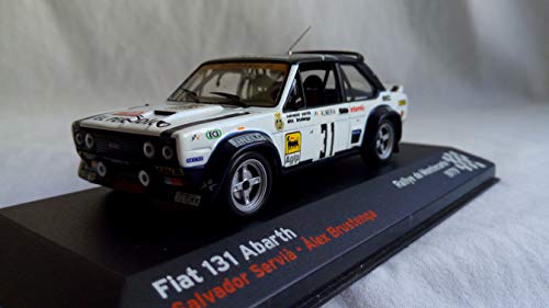 Desconocido 1/43 FIAT 131 ABARTHRALLY DE Montecarlo, 1979S.SERVIA-A.BRUSTENGA