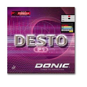 DONIC cuanto F1, TT-combinado, de nuevo, OVP, Ping Rojo rojo Talla:2,0 mm