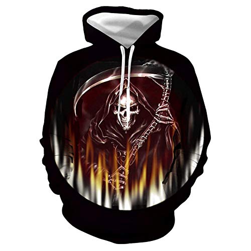 douzxc Sudadera con Capucha Anime Halloween Horror Ghost, Bsy029 Guardia, M