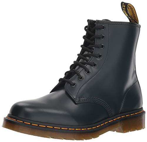 Dr. Martens 1460, Botas Militares Unisex, Azul (Navy Smooth), 45 EU