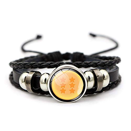 Dragon Ball, Time Gem, Pulsera Tejida a Mano, Joyas con Cuentas, Regalo Creativo