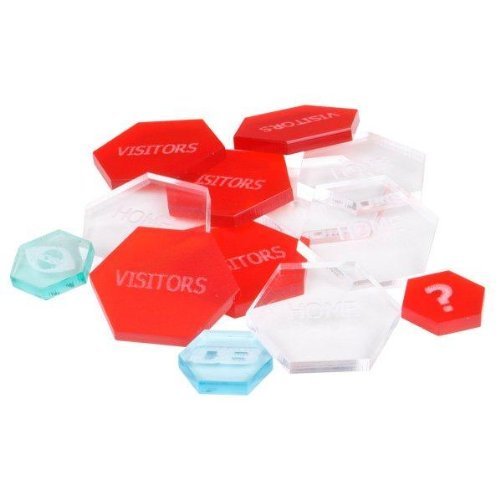 Dreadball Premium Acrylic Counters 13pcs