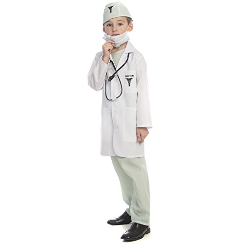 Dress Up America Disfraz de Disfraz Doctor Dressup para niños