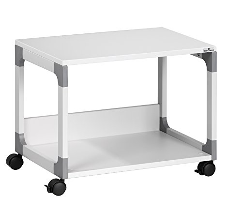 Durable 371010 System Multi Trolley 48, gris, esquinas reforzadas con fibra de vidrio, anti-vuelco, 600 x 477 x 432 mm