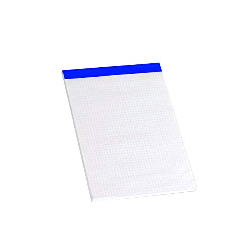 Enri 100104572 - Pack de 5 blocs de notas grapados sin tapa, A5