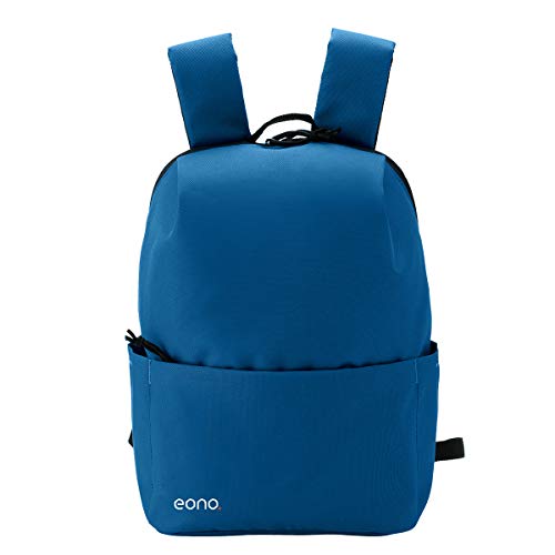 Eono Essentials - Mochila Ultraligera Resistente al Agua, Ideal para Viajes y Actividades al Aire Libre, para Hombre, Mujer y niño (10 L) (Azul)