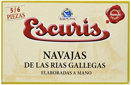 Escuris Navajas de Las Rías Gallegas, 111 g (63 gr peso escurrido)