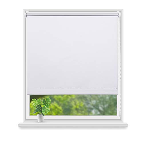 Eurohome Estor térmico opaco 60 x 160 cm (ancho de la tela 56 cm), color blanco