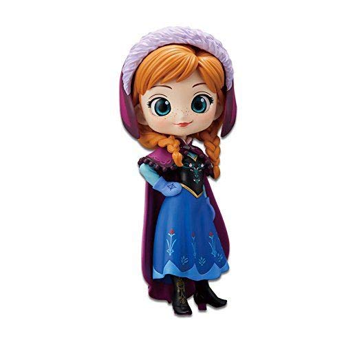 FIGURA de Colección ANNA de Frozen - El reino del hielo 14cm QPOSKET Color Normal Banpresto