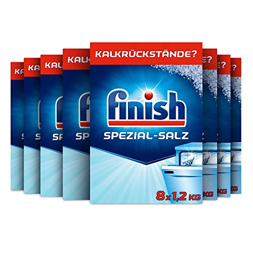 Finish, Spezial-salz (Pack de 8, 8 x 1,2 Kg)