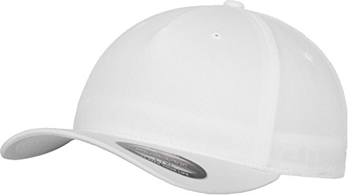 Flexfit Gorra Adulto Gorro 5 Panel Blanco Blanco Talla:Small/Medium