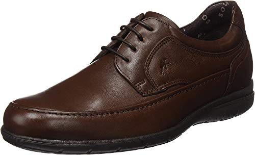 Fluchos Luca, Zapatos de Cordones Derby para Hombre, Marrón (Castaño 000), 40 EU