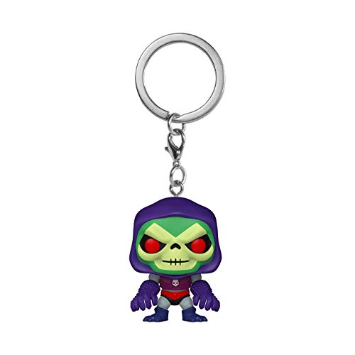 Funko- Pop Masters of The Universe: Skeletor con Terror Claws Llavero, Multicolor (51461)