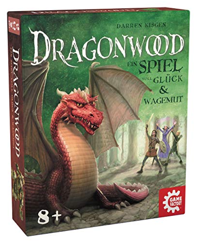 Game Factory 646213 Dragonwood - Juego de Cartas para Amigos y Familia, para niños de 8 años