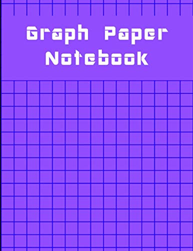 Graph Paper Notebook: Grid Notebook for Math | 200 Page Graphing Notebook, Purple Grid Cover