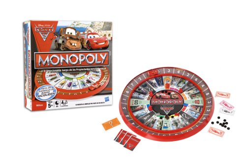 Hasbro Cars - Juego Monopoly