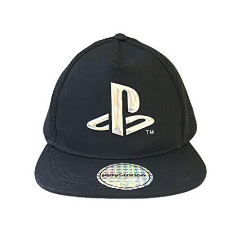 Heroes Inc. Playstation Casquillo del Logotipo del Snapback Negro