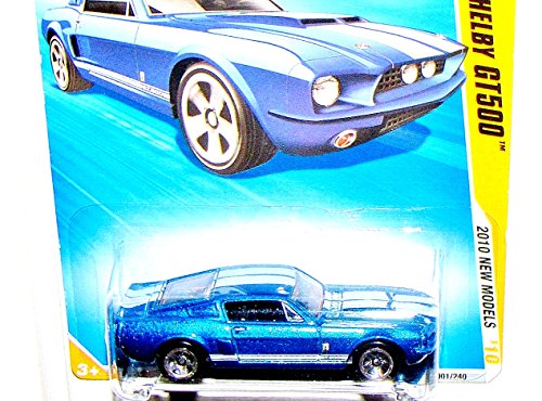 Hot Wheels 2010-001 New Models #1 Blue '67 Shelby GT500 1:64 Scale by
