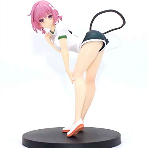 HYKCSS To Love Momo Belia Deviluke Versión Escultura Muñeca Escultura Juguete Modelo Decorativo Altura de la Mano 18cm