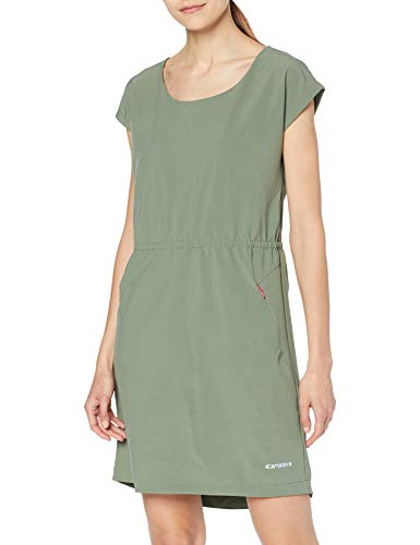 Icepeak Vestido Sindy para Mujer, Mujer, Vestido, 355950522I, Verde Oliva, 40