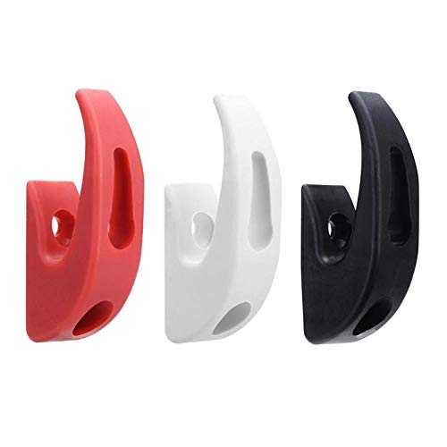 Kyncilor Gancho Plastico de Garra Frontal Compatible con Patinete Electrico Xiaomi Mijia M365 y Scooter Electrico M365 Pro (70 kg de Resistencia) (Rojo)