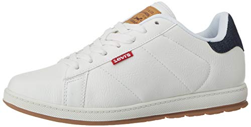 Levi's Declan Millstone 2 Tone, Zapatillas Hombre, Blanco (R White 51), 41 EU