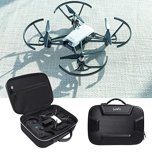 LICHIFIT Funda de transporte de poliuretano EVA para DJI RYZE Tello y GameSir T1d