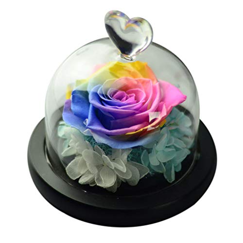 Lius Unique Rose Glass Dome para Damas