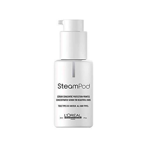 L'Oréal Professionnel Steampod - Sérum Concentrado Protección de Puntas, para Cabello Dañados o Sensibilizados, 50 ml