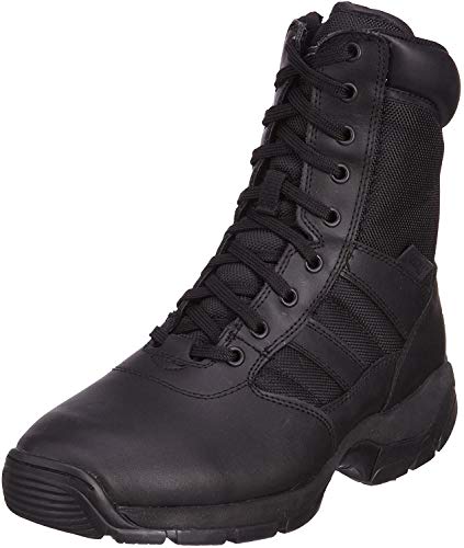 Magnum 1072 Panther 8 - Botas con cremallera lateral, color negro, talla 10